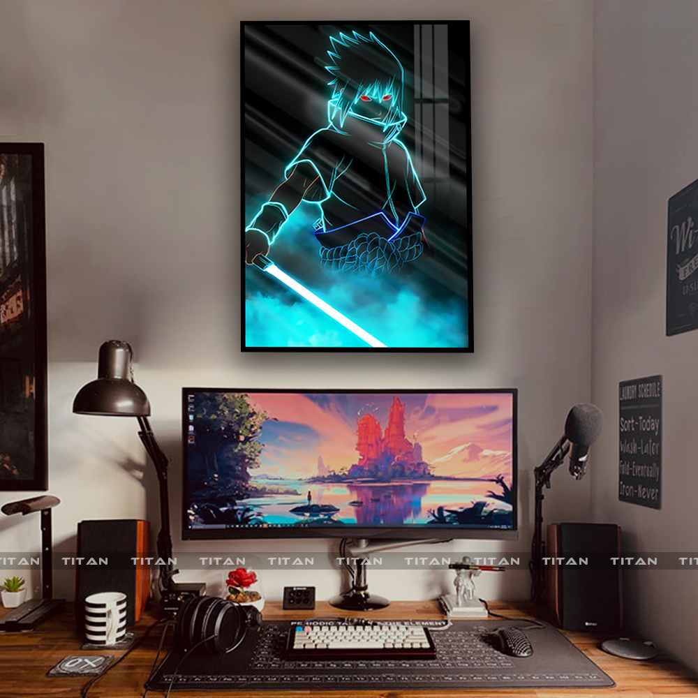 TRANH ANIME TREO TƯỜNG ĐƠN NARUTO NEON NRT0021