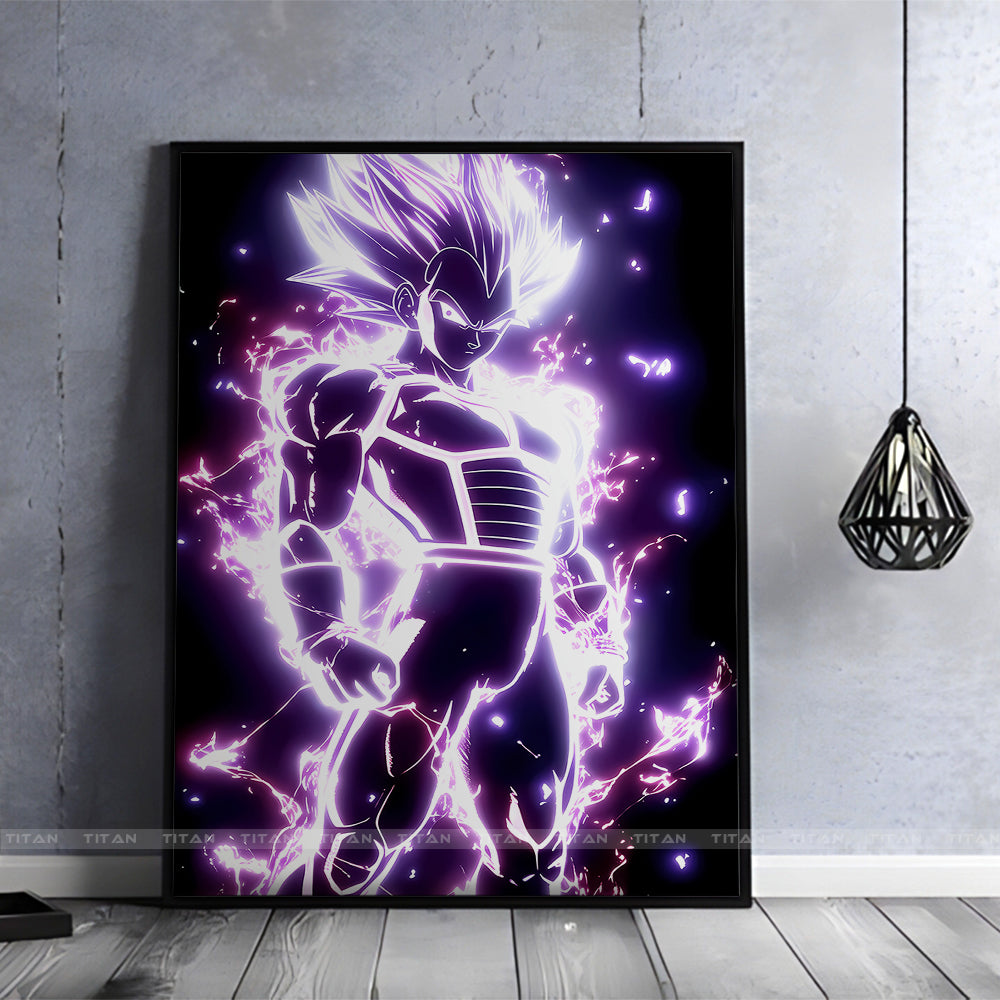 TRANH ANIME TREO TƯỜNG ĐƠN DRAGON BALL NEON DRB0074