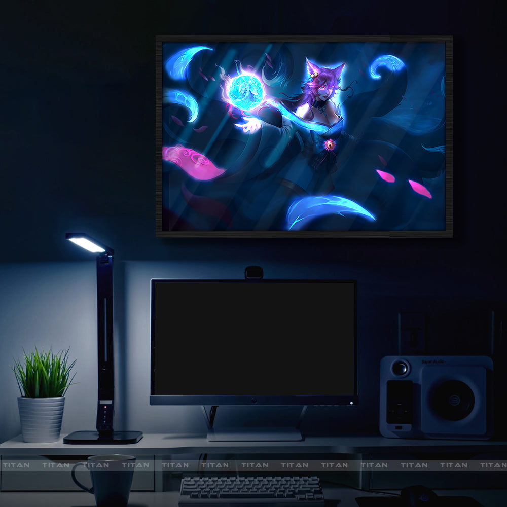 Tranh Decor Treo Tường Led Điểm League of Legends LTG.LOL0026