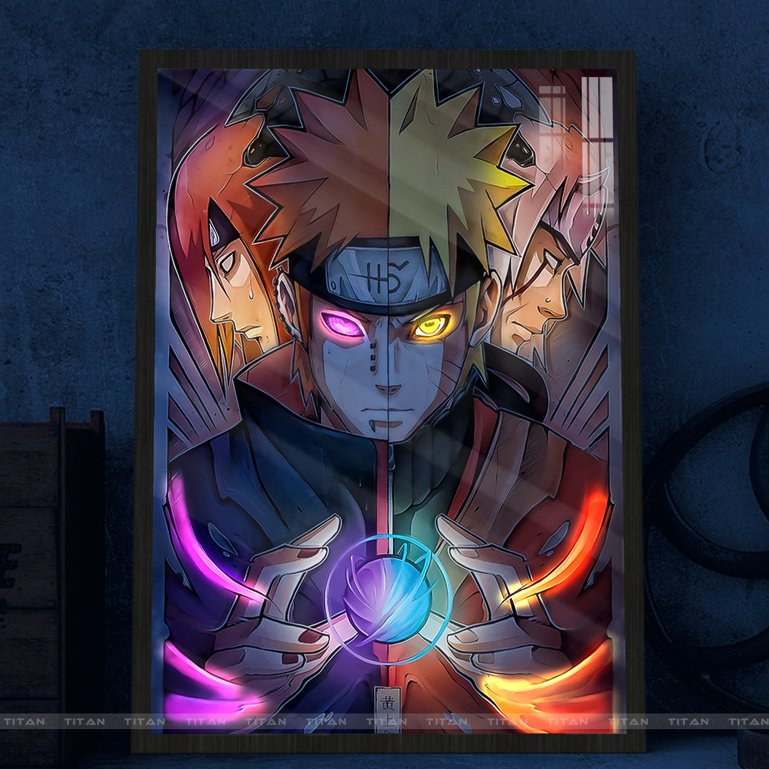 Tranh Anime Treo Tường Led Điểm Naruto LTG.NRT0014