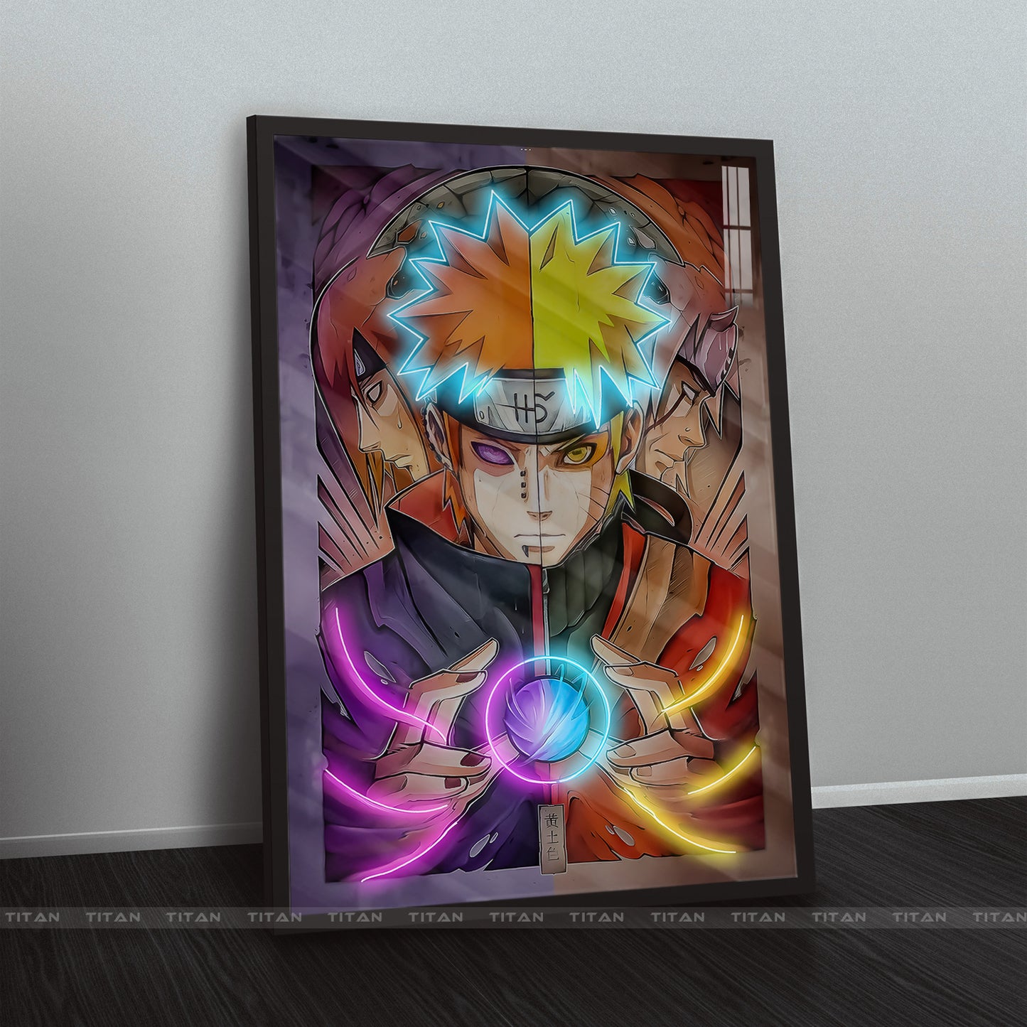 TRANH ANIME TREO TƯỜNG ĐƠN NARUTO NEON NRT0021