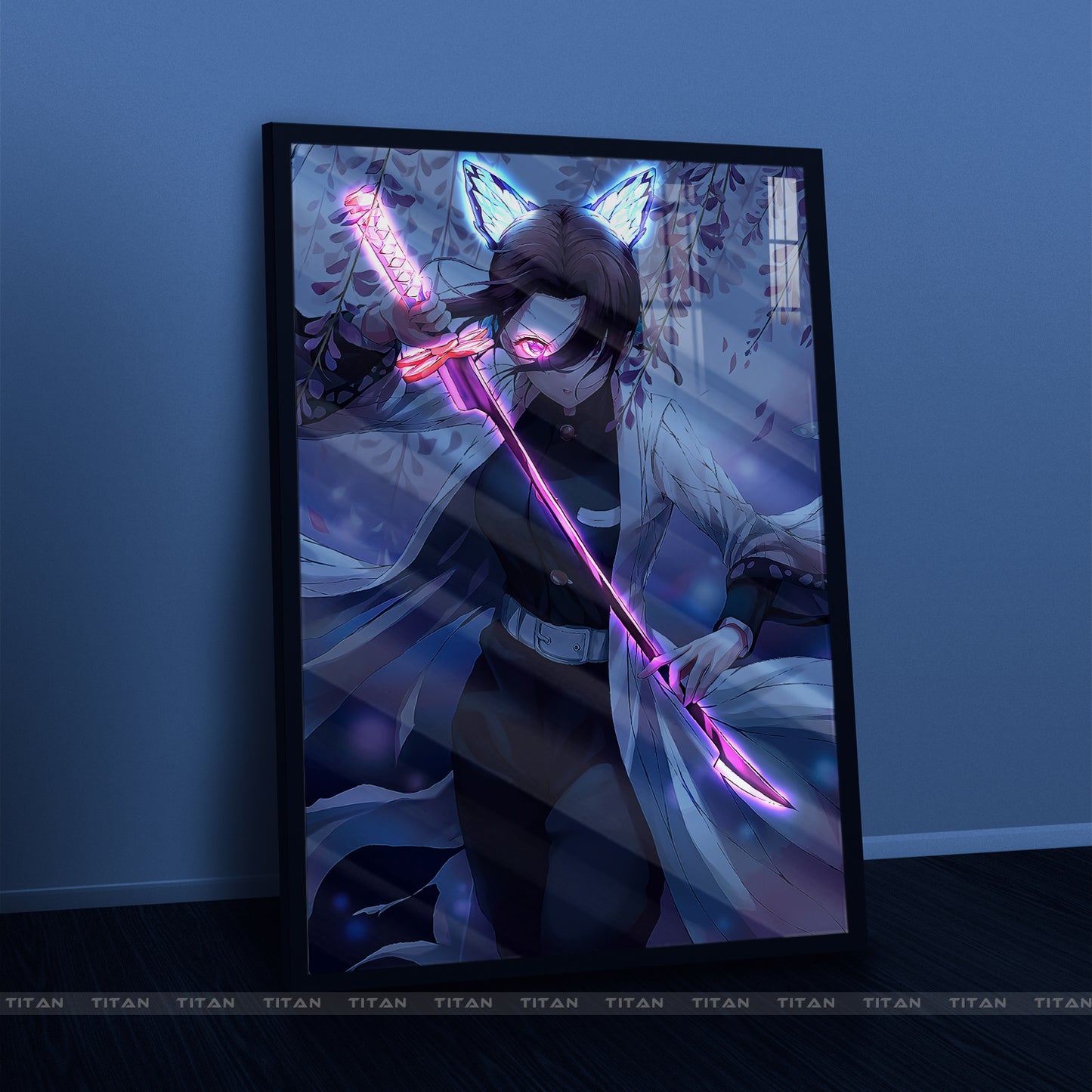 Tranh Anime Treo Tường Led Điểm Kimetsu No Yaiba LTG.KNY0032