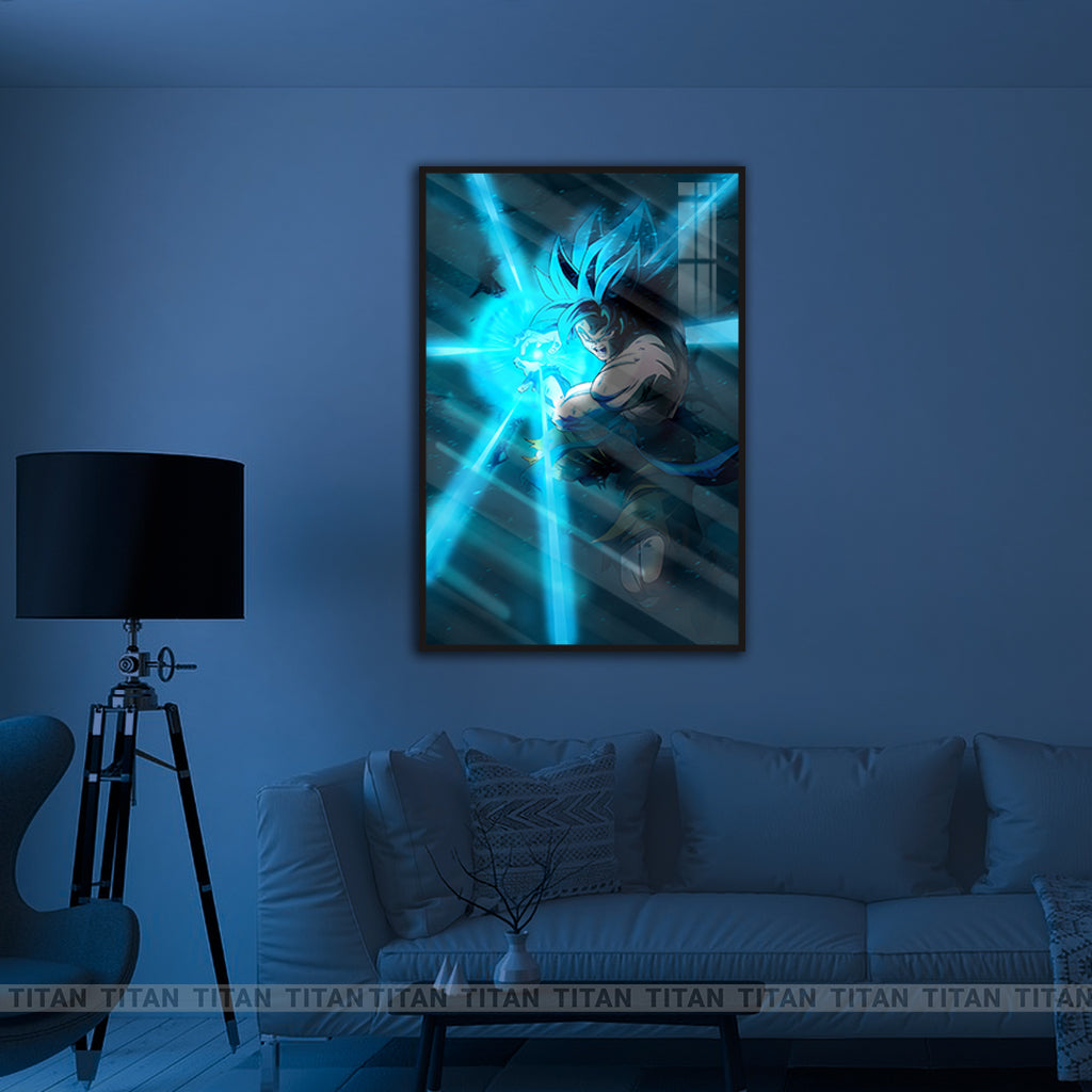 Tranh Anime Treo Tường Led Điểm Dragon Ball LTG.DRB0016