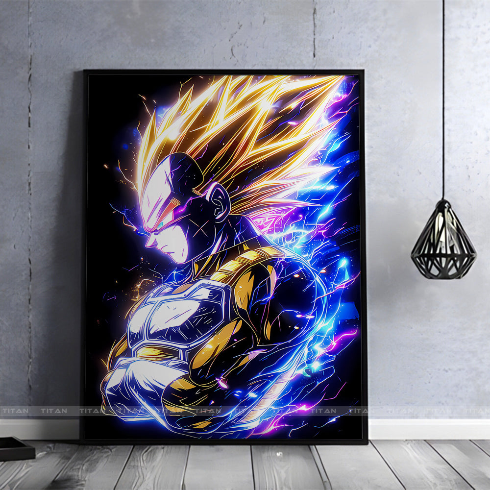 TRANH ANIME TREO TƯỜNG ĐƠN DRAGON BALL NEON DRB0078
