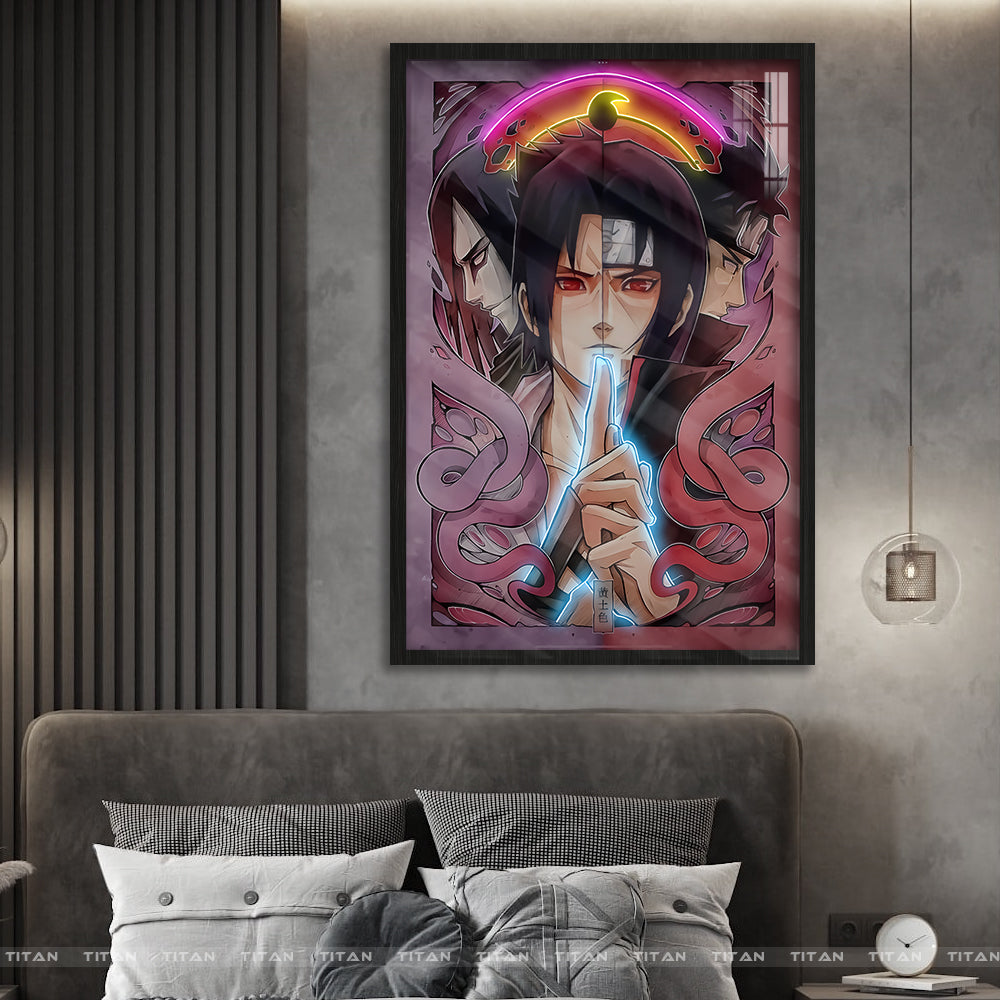 TRANH ANIME TREO TƯỜNG ĐƠN NARUTO NEON NRT0022