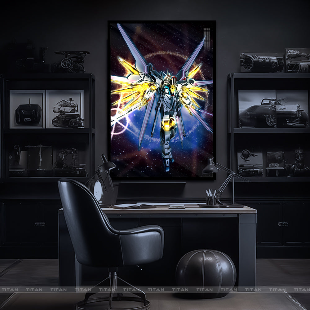 Tranh Decor Treo Tường Led Điểm Gundam LTG.GD0011
