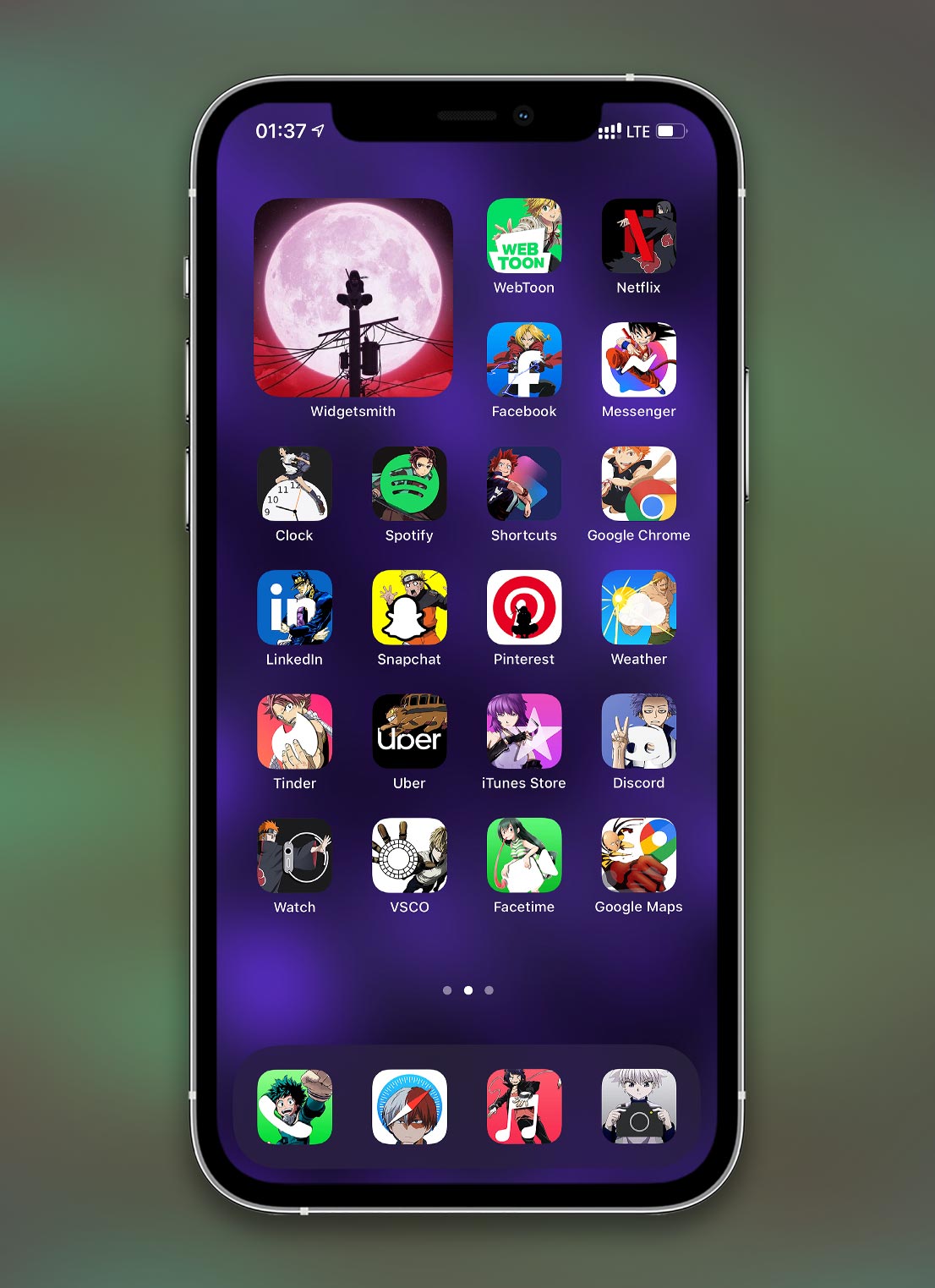 PHONE THEME ANIME ALL