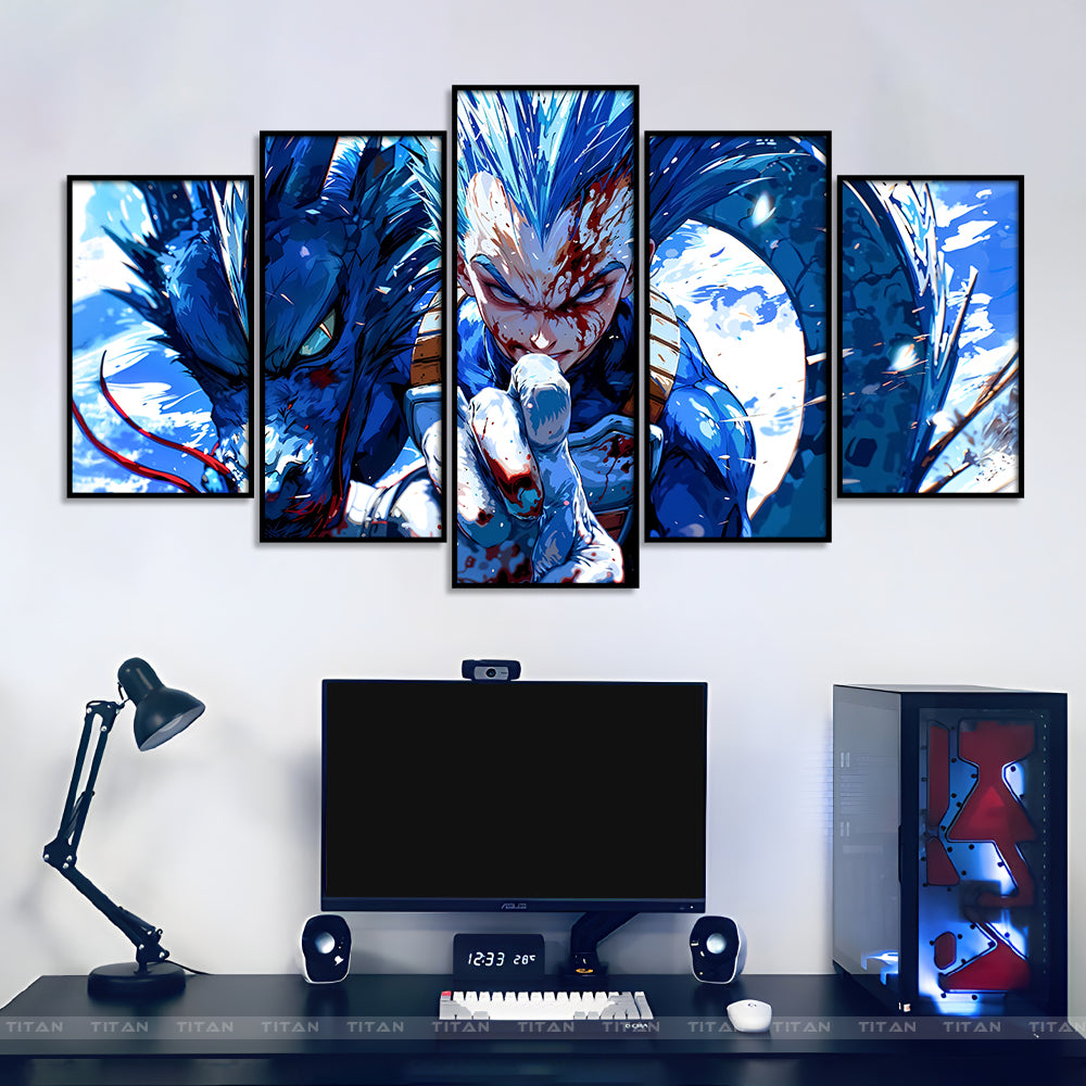 TRANH ANIME TREO TƯỜNG GHÉP 5 DRAGON BALL 5DRB0007