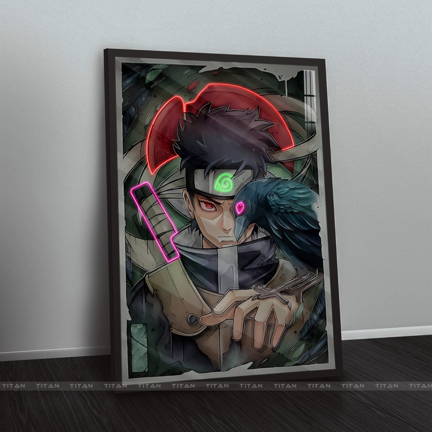 TRANH ANIME TREO TƯỜNG ĐƠN NARUTO NEON NRT0017