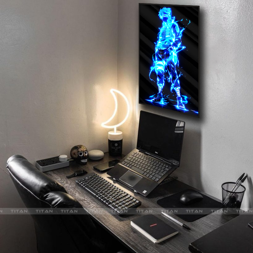 TRANH ANIME TREO TƯỜNG ĐƠN NARUTO NEON NRT0031