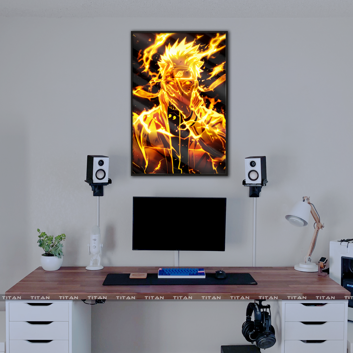 TRANH ANIME TREO TƯỜNG ĐƠN NARUTO NEON NRT0032