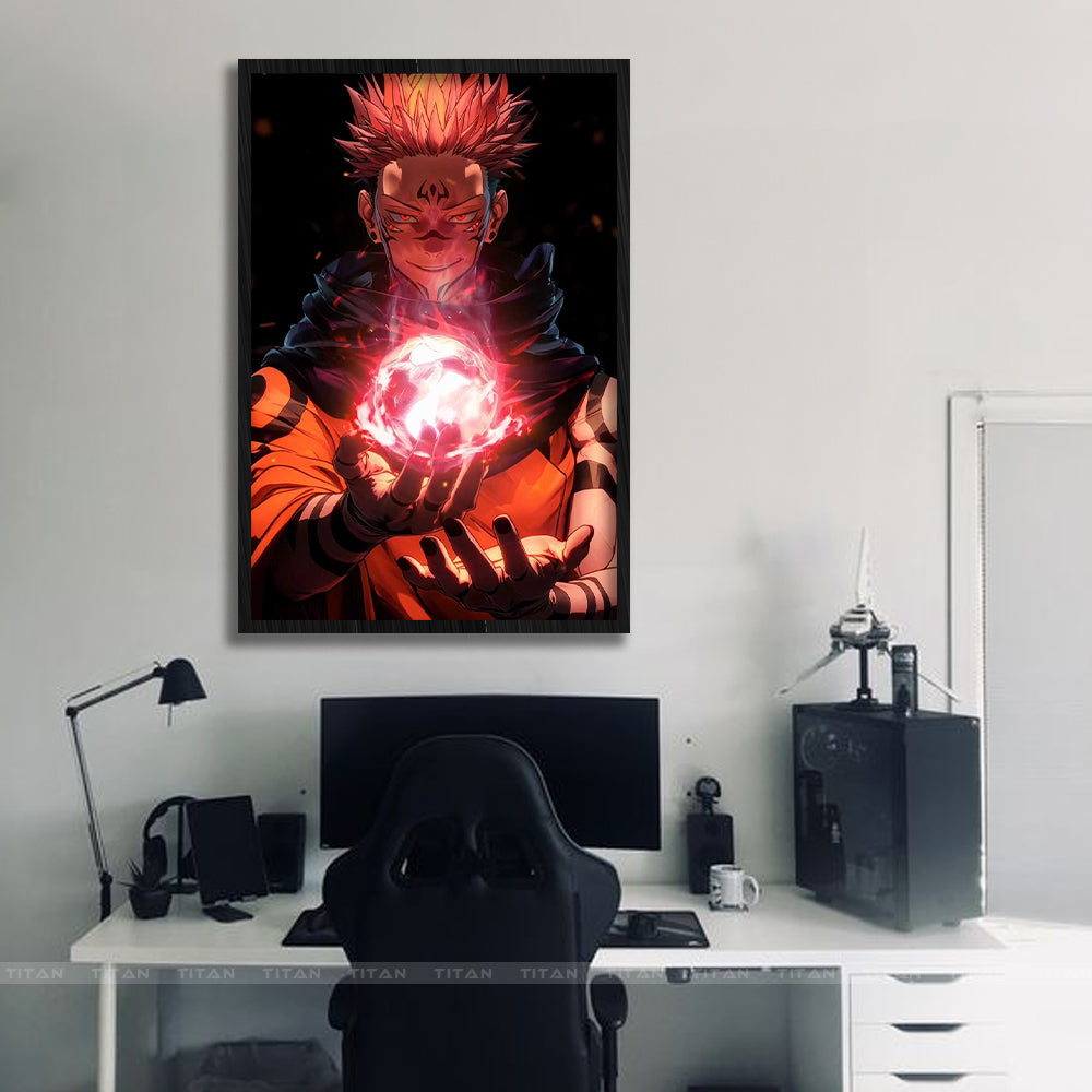 TRANH ANIME TREO TƯỜNG ĐƠN JUJUTSU KAISEN JK0008