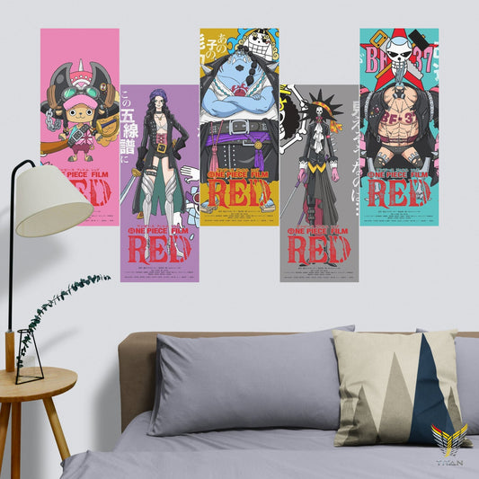 TRANH ANIME DÁN TƯỜNG BỘ 5 ONE PIECE 5F.OP0029