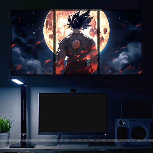 Tranh Anime Treo Tường Led Điểm Ghép 3 Dragon Ball 3LD.DRB0002