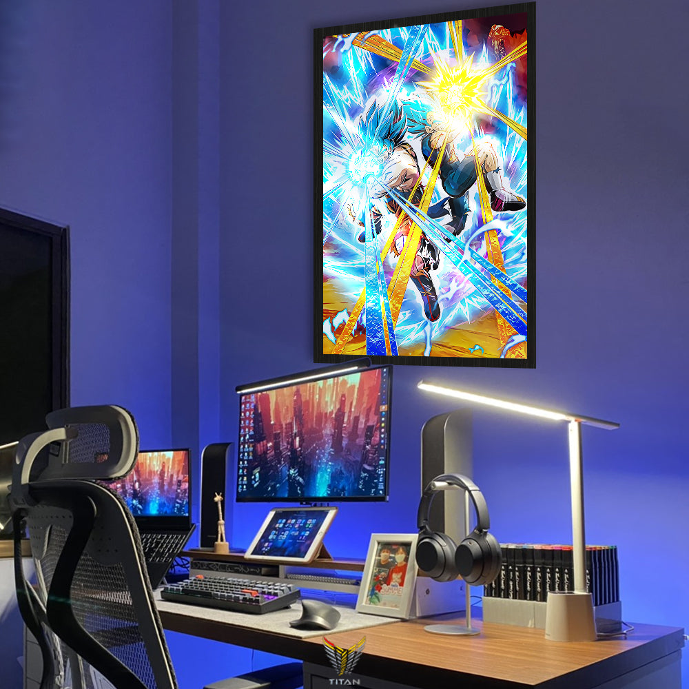 Tranh Anime Treo Tường Led Điểm Dragon Ball LTG.DRB0022
