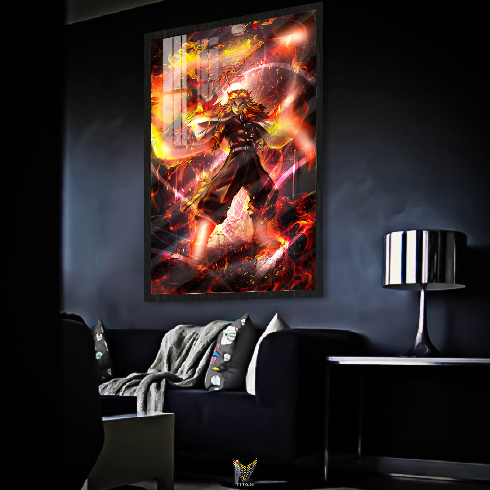 Tranh Anime Treo Tường Led Điểm Kimetsu No Yaiba LTG.KNY0005