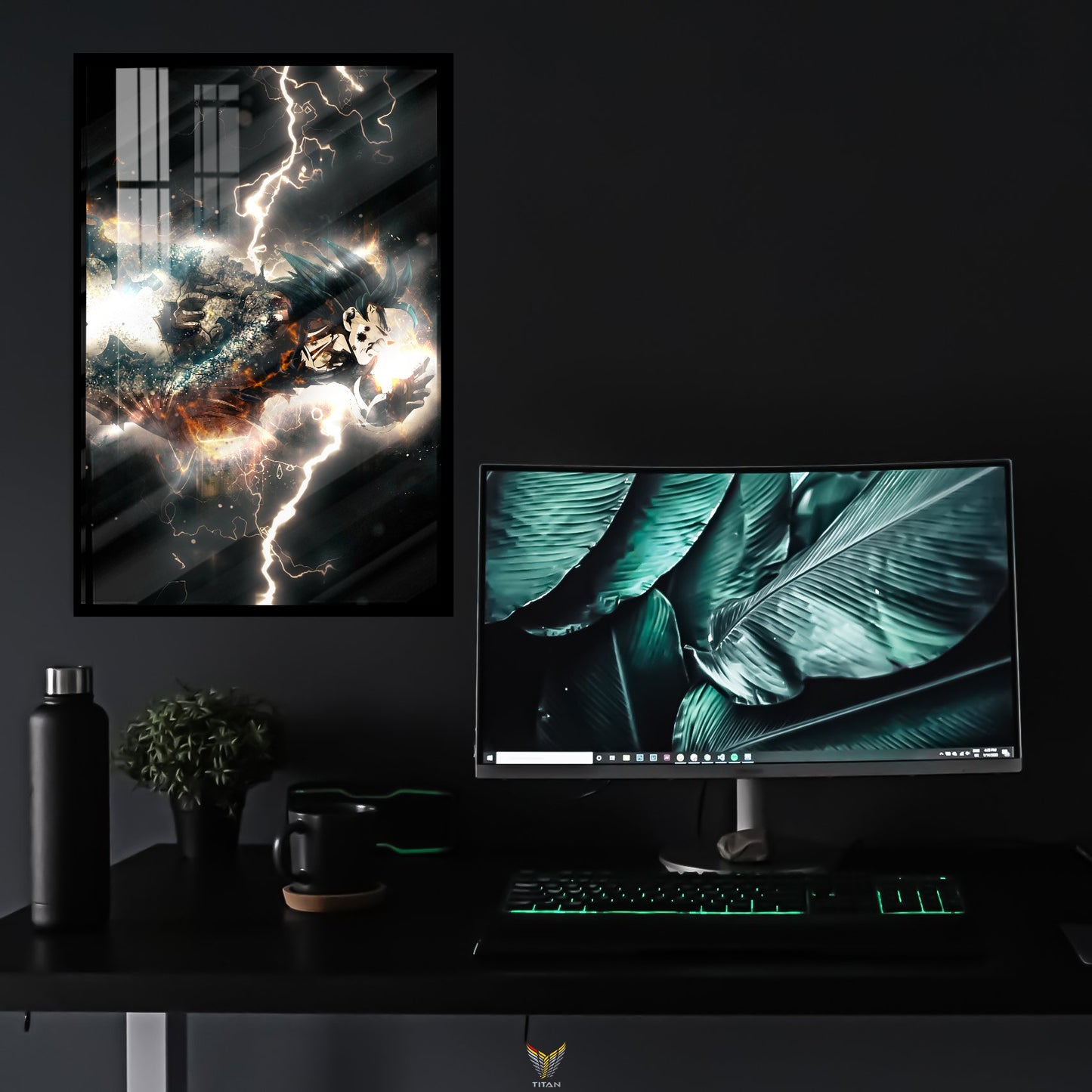 Tranh Anime Treo Tường Led Điểm Dragon Ball LTG.DRB0029