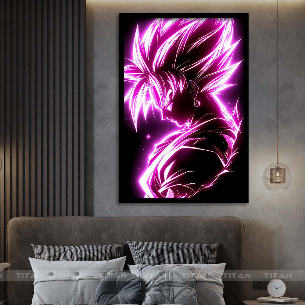 TRANH ANIME TREO TƯỜNG ĐƠN DRAGON BALL NEON DRB0065