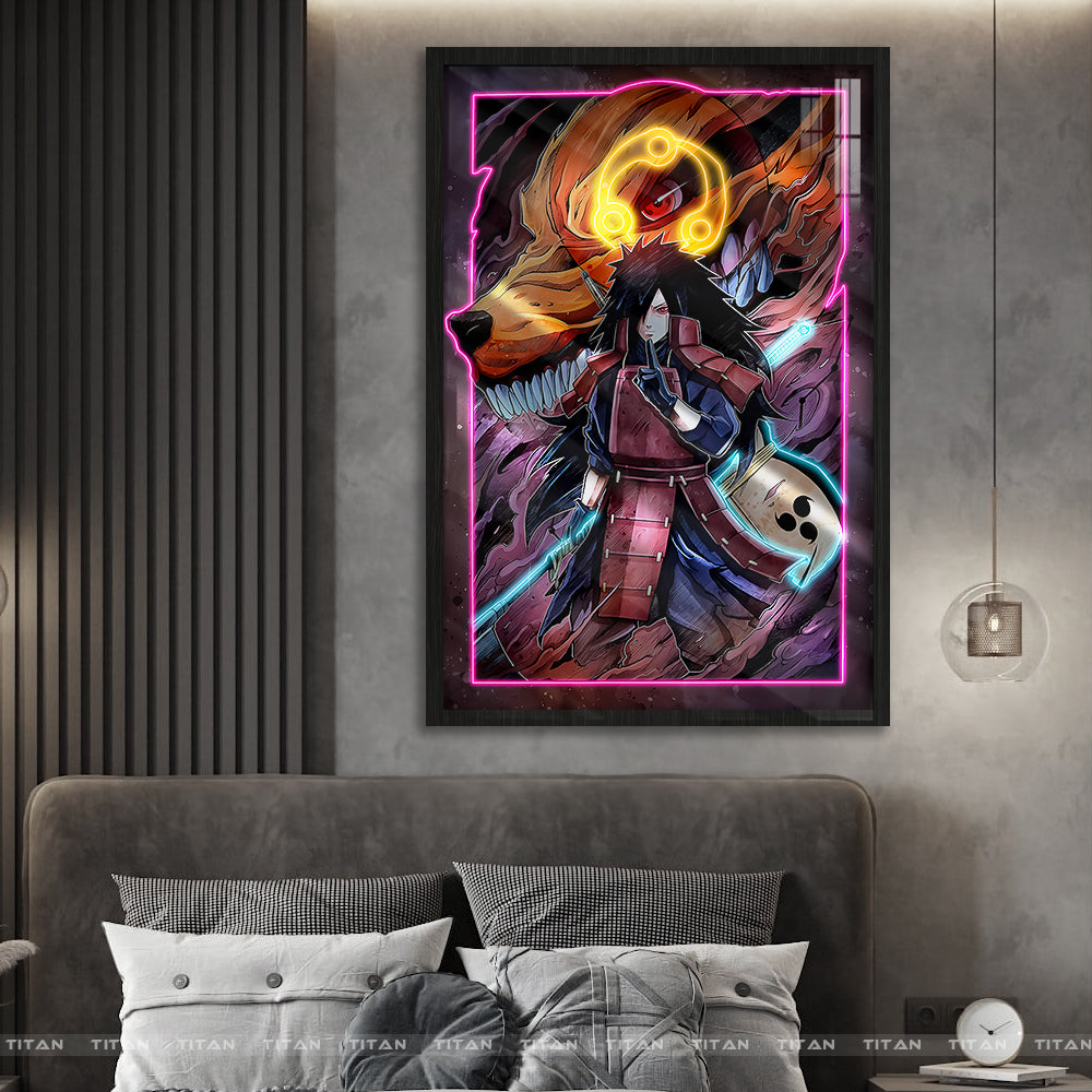 TRANH ANIME TREO TƯỜNG ĐƠN NARUTO NEON NRT0018