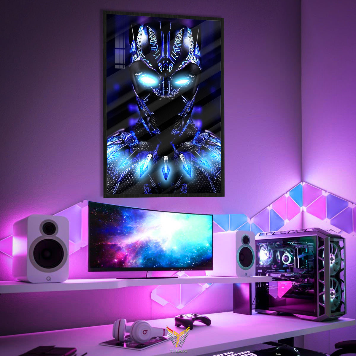 Tranh Decor Treo Tường Led Điểm Marvel LTG.MV0005