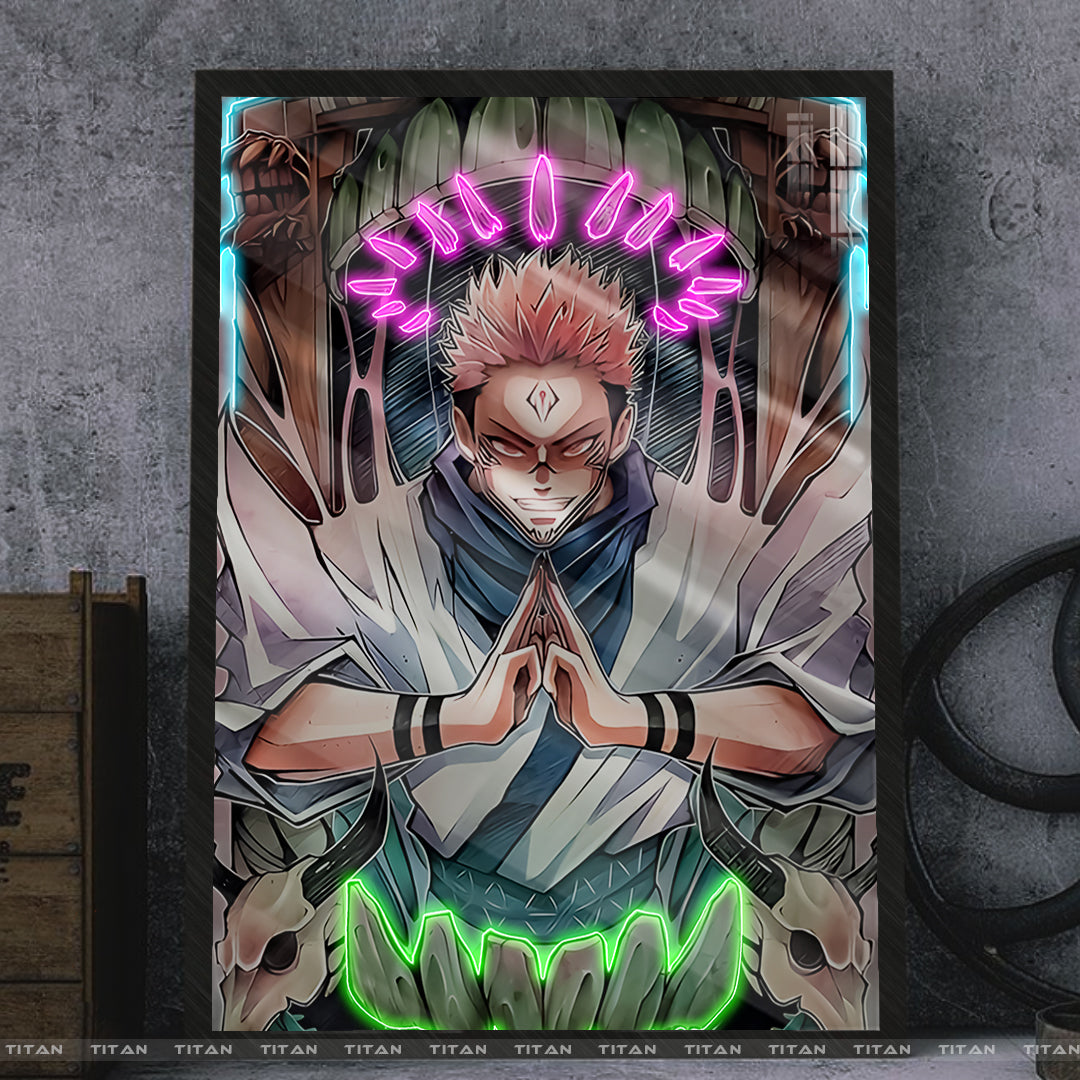TRANH ANIME TREO TƯỜNG ĐƠN JUJUTSU KAISEN NEON JK0027