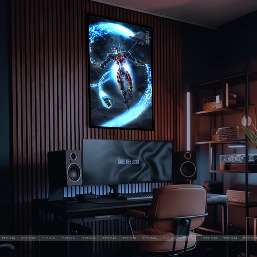 Tranh Decor Treo Tường Led Điểm Gundam LTG.GD0003