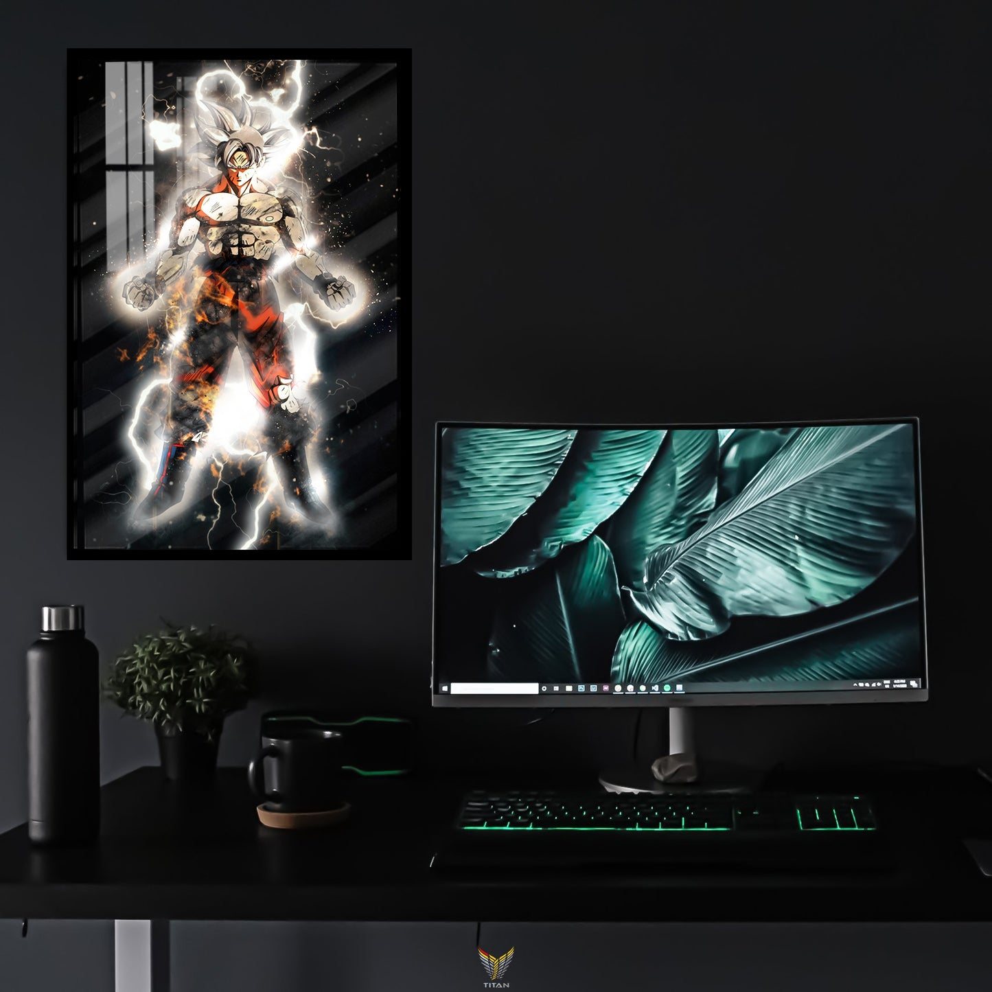 Tranh Anime Treo Tường Led Điểm Dragon Ball LTG.DRB0030