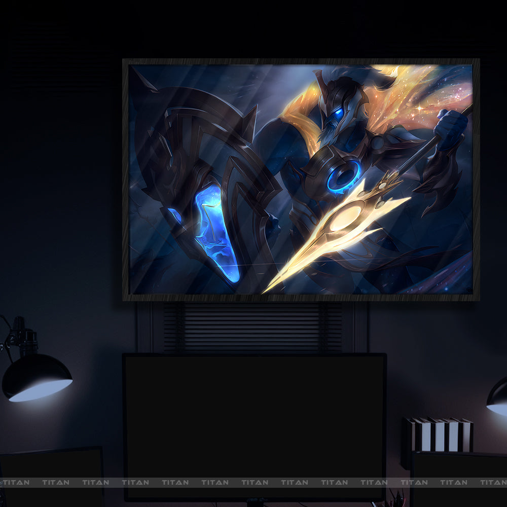 Tranh Decor Treo Tường Led Điểm League of Legends LTG.LOL0022