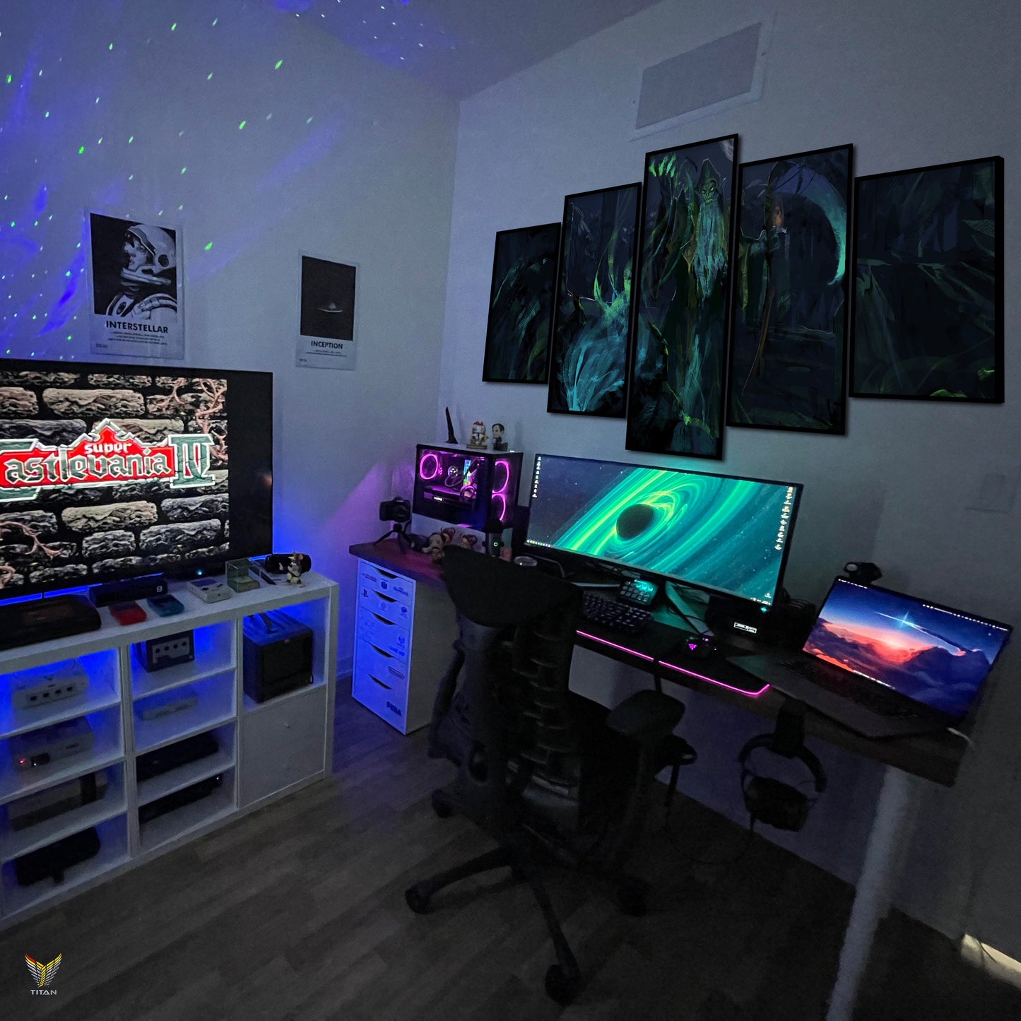 TRANH DECOR TREO TƯỜNG GHÉP 5 DOTA 5DOT0005