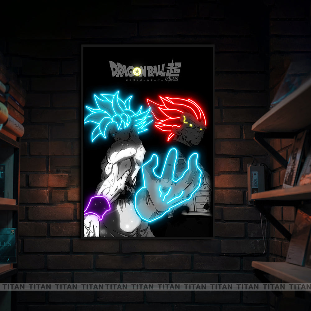 TRANH ANIME TREO TƯỜNG ĐƠN DRAGON BALL NEON DRB0107