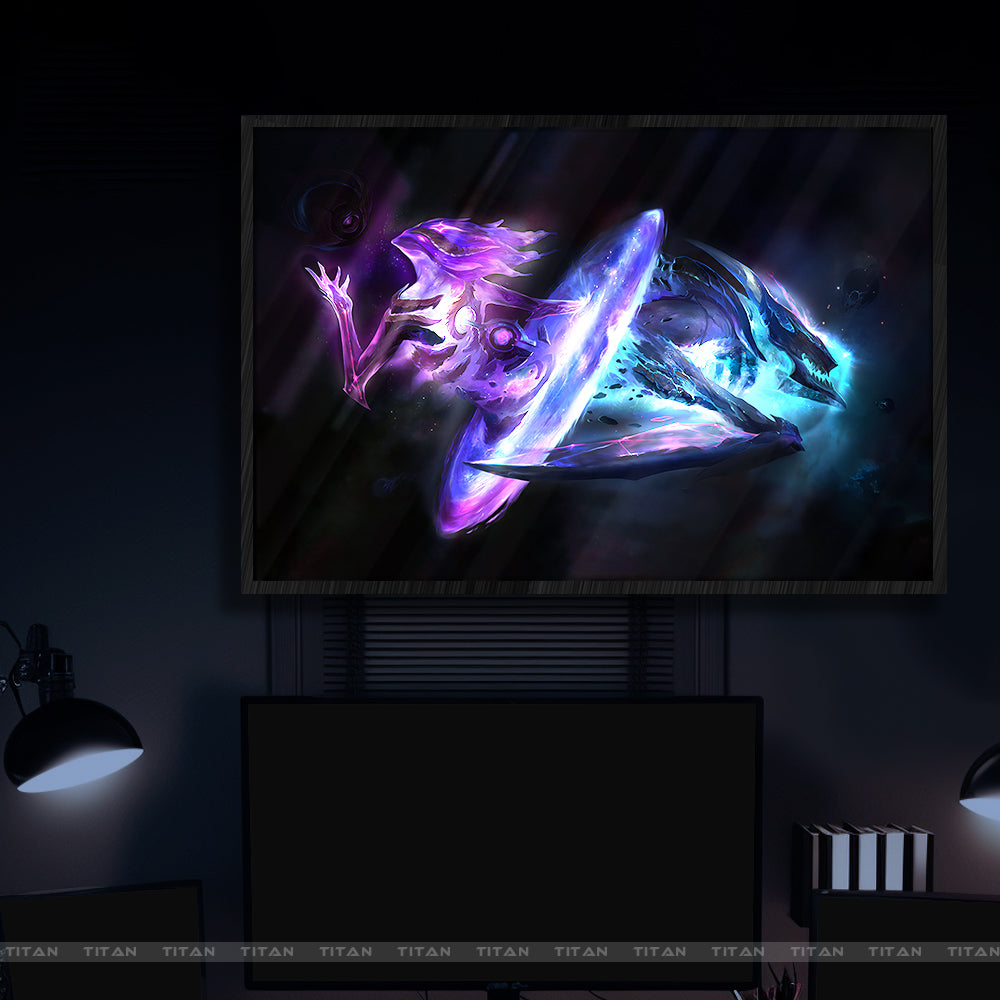 Tranh Decor Treo Tường Led Điểm League of Legends LTG.LOL0023