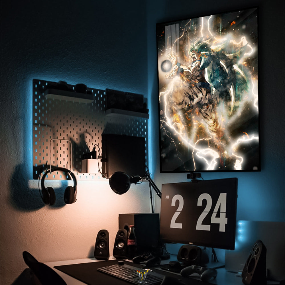 Tranh Anime Treo Tường Led Điểm Dragon Ball LTG.DRB0033