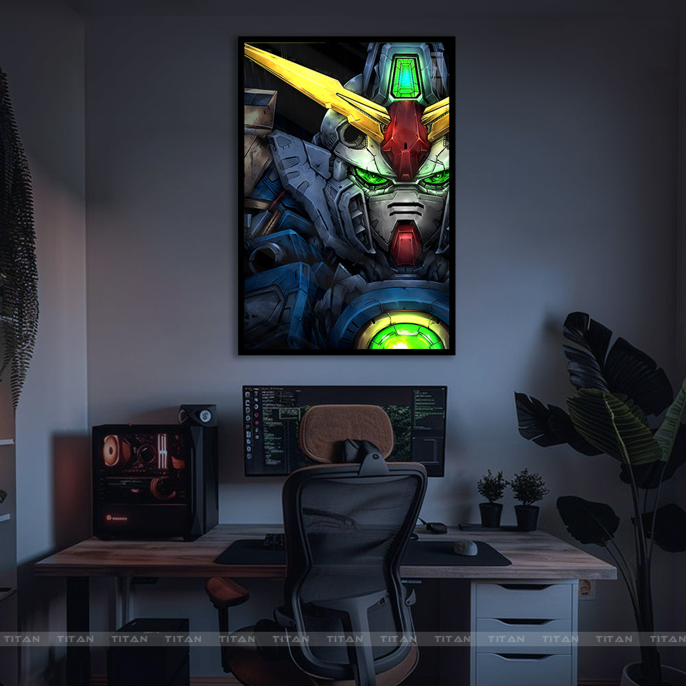 Tranh Decor Treo Tường Led Điểm Gundam LTG.GD0005