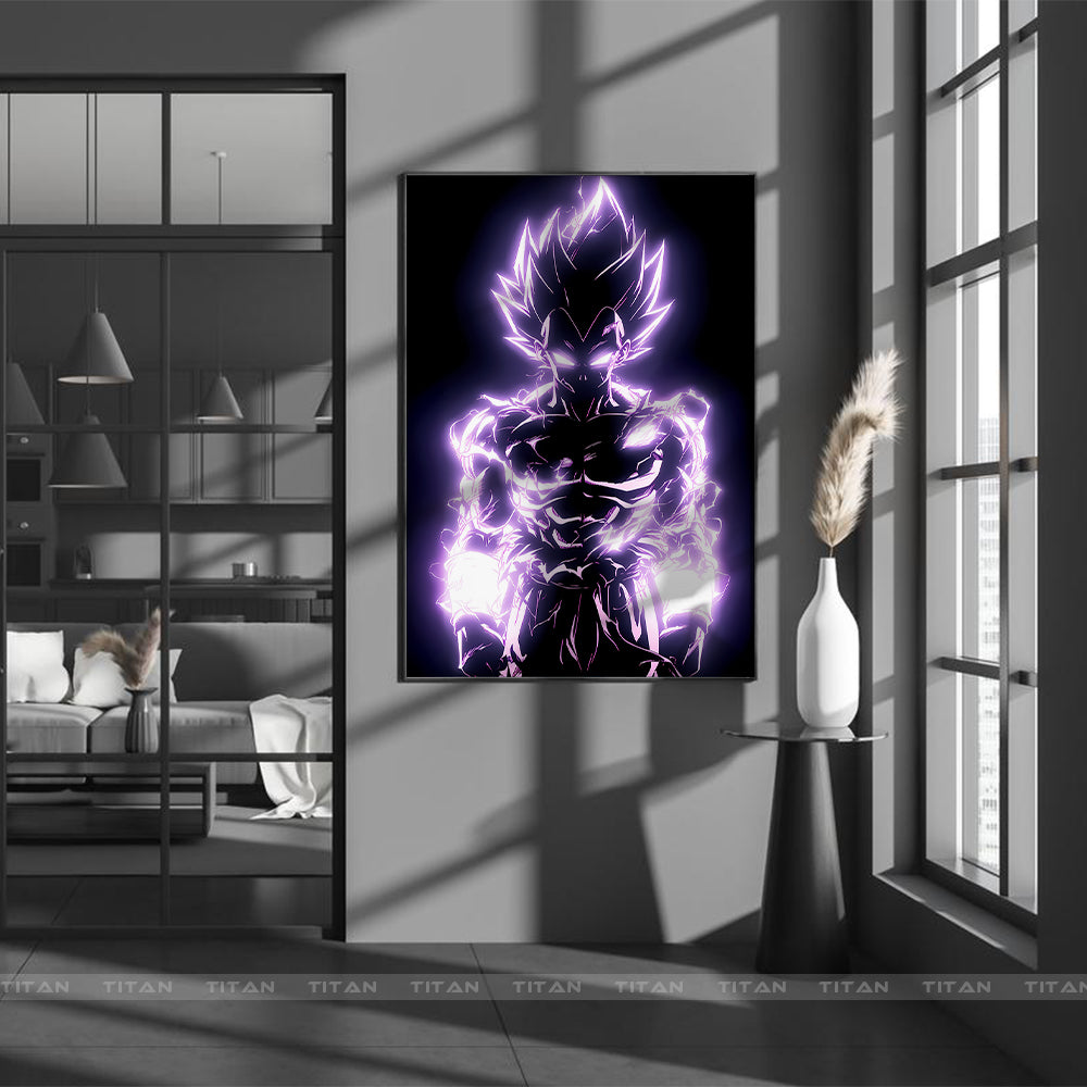 TRANH ANIME TREO TƯỜNG ĐƠN DRAGON BALL NEON DRB0072