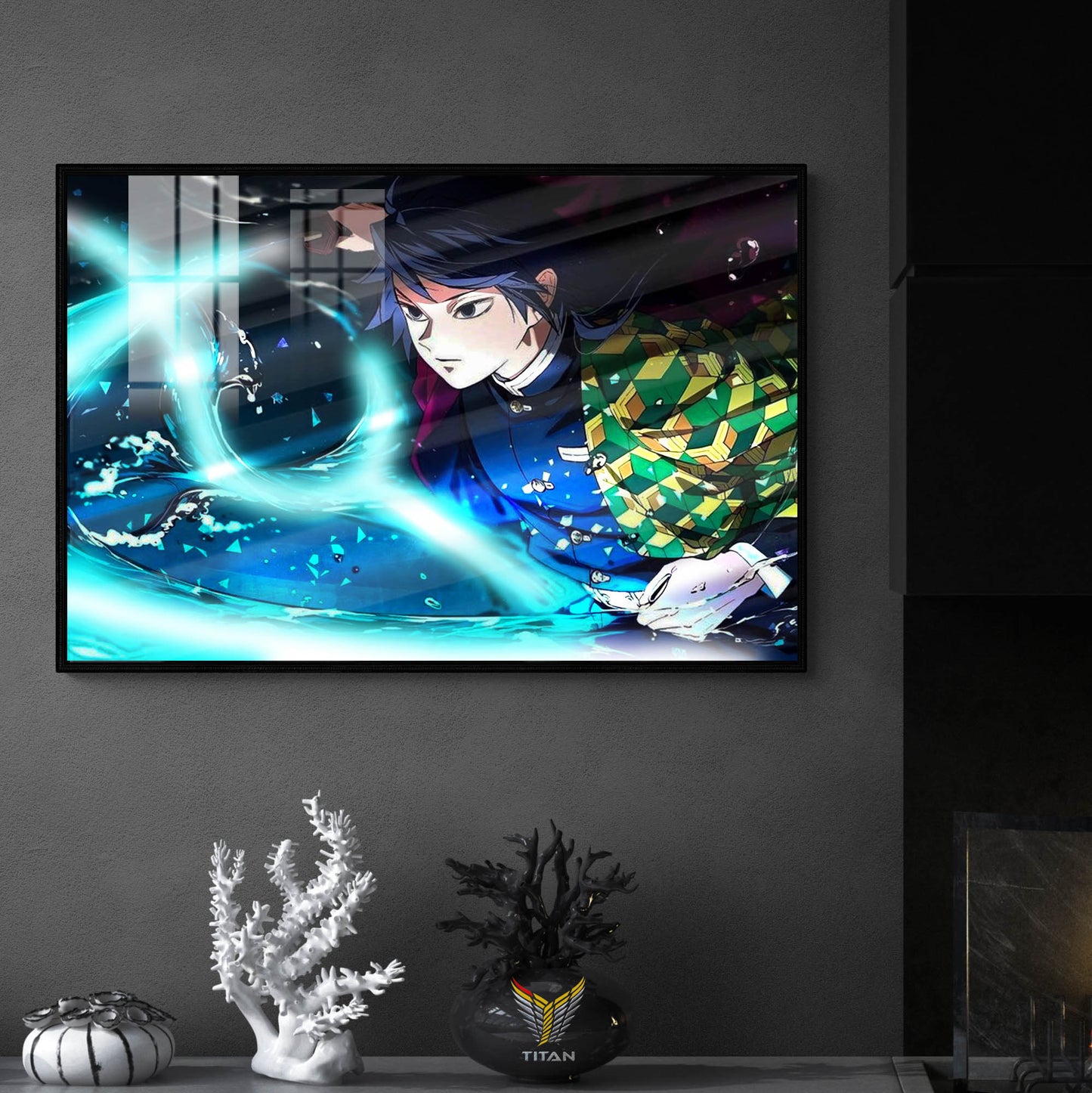 Tranh Anime Treo Tường Led Điểm Kimetsu No Yaiba LTG.KNY0007