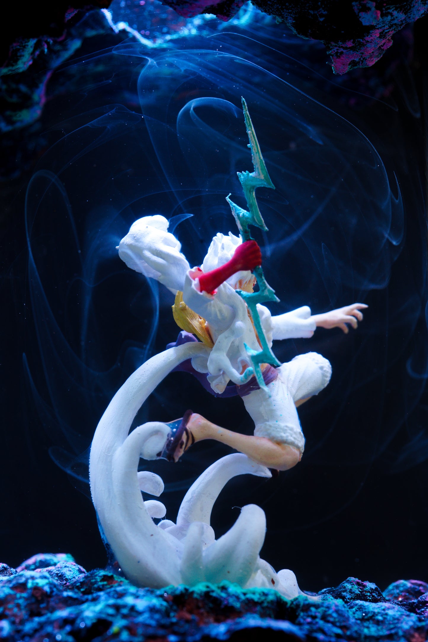 Tranh Đèn Trang Trí Resin Led Anime One Piece Luffy V2