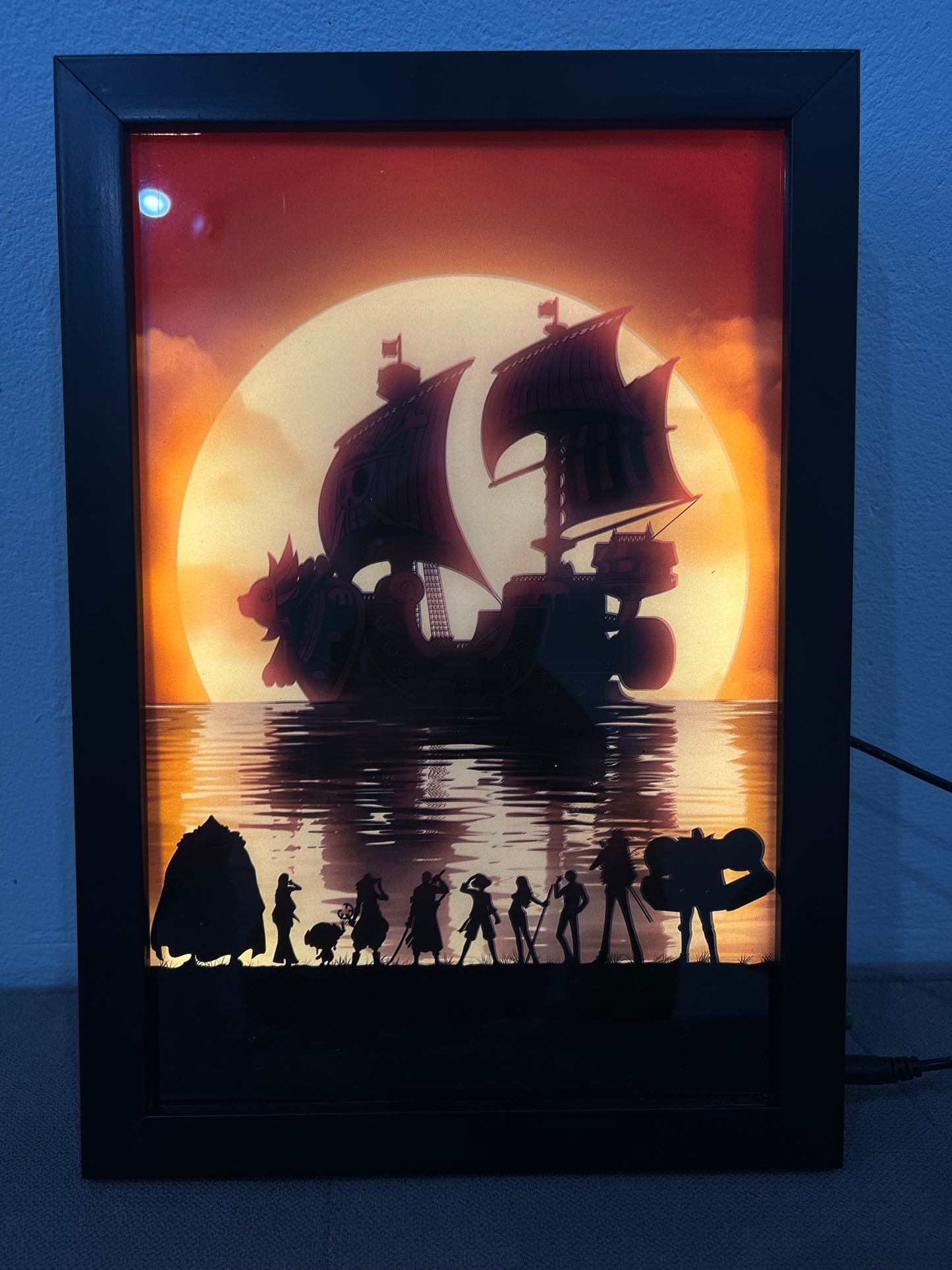 TRANH HỘP ĐÈN LIGHTBOX ANIME ONE PIECE 3 20X30CM