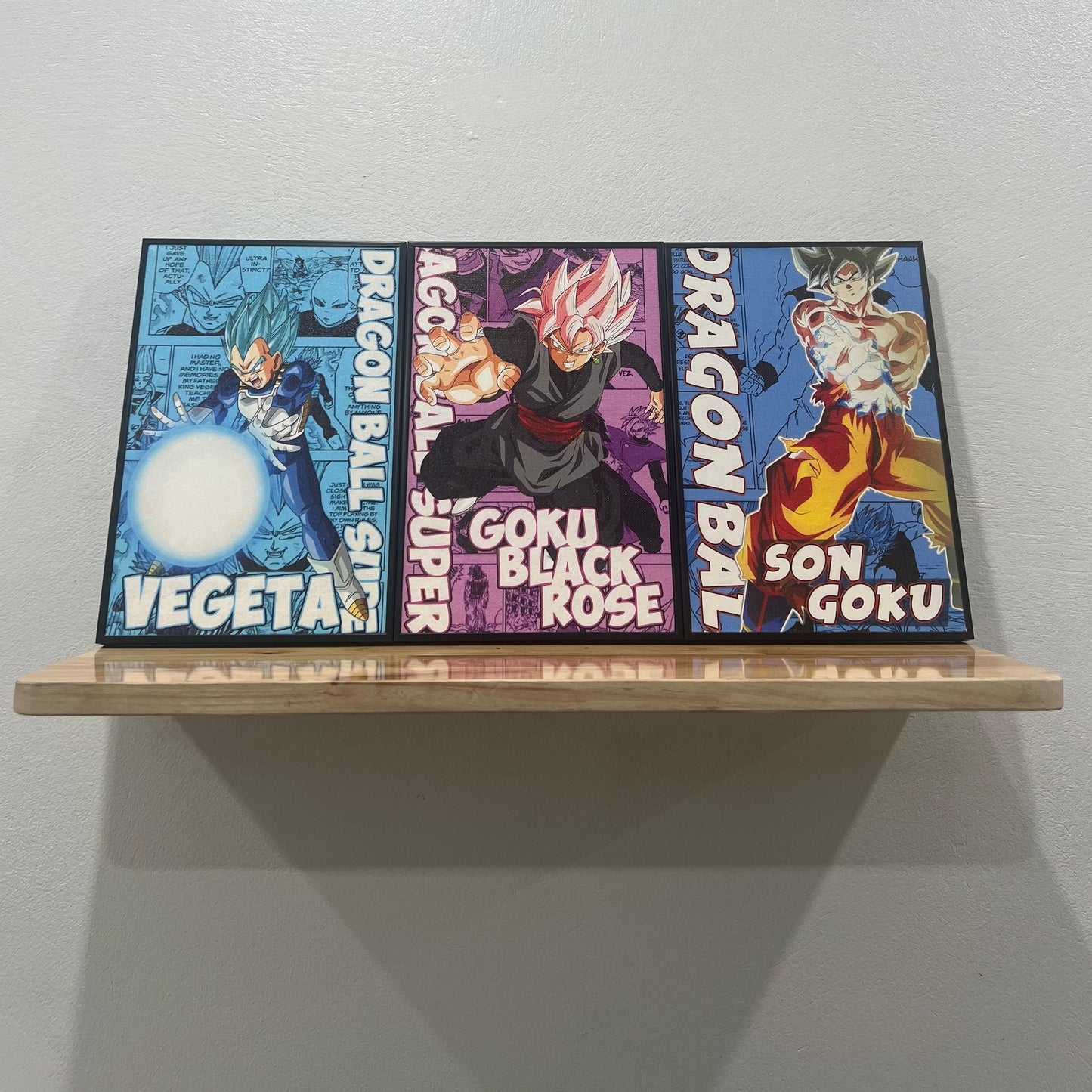 COMBO 3 TRANH DRAGON BALL KÍCH THƯỚC 20X30cm NHIỀU MẪU