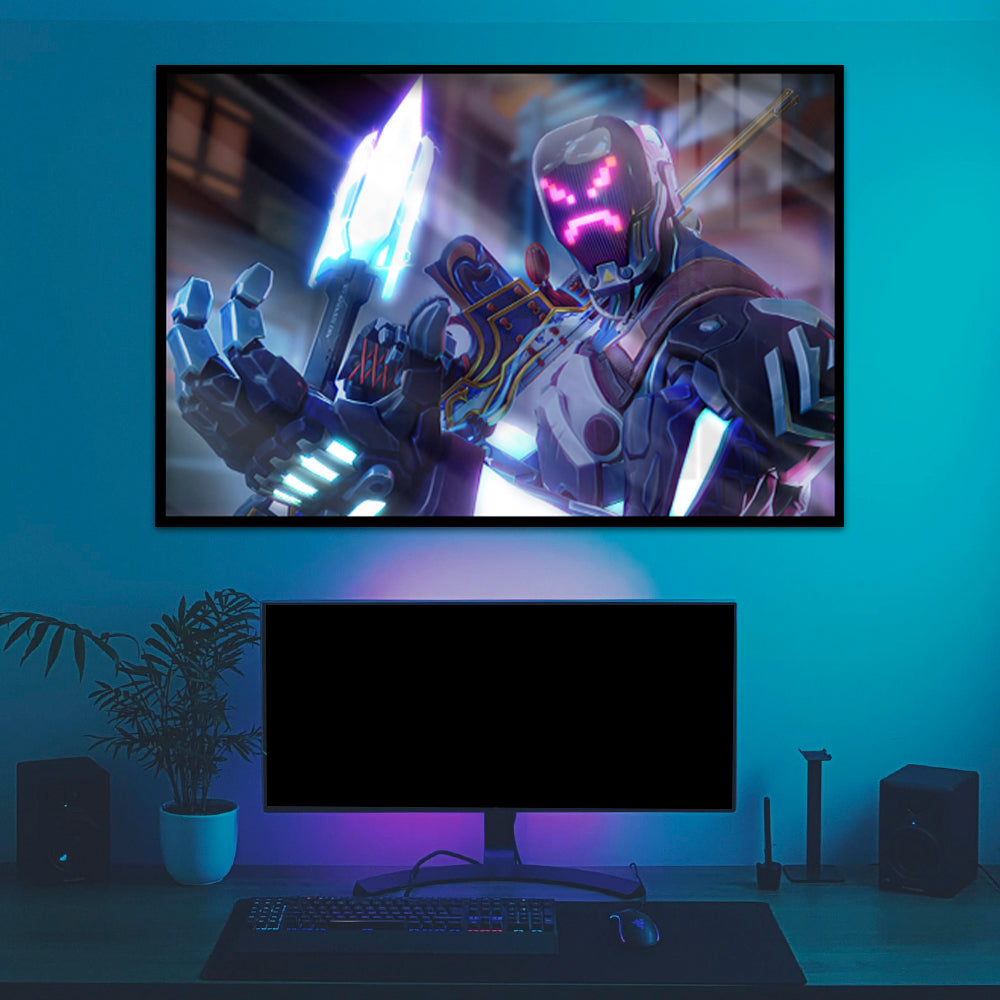 Tranh Decor Treo Tường Led Điểm Valorant LTG.VLR0001