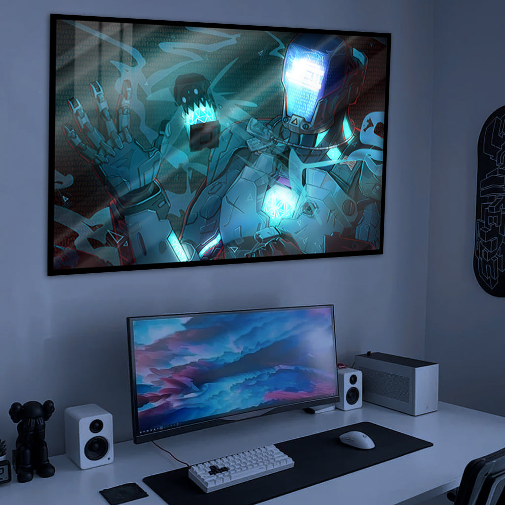 Tranh Decor Treo Tường Led Điểm Valorant LTG.VLR0002