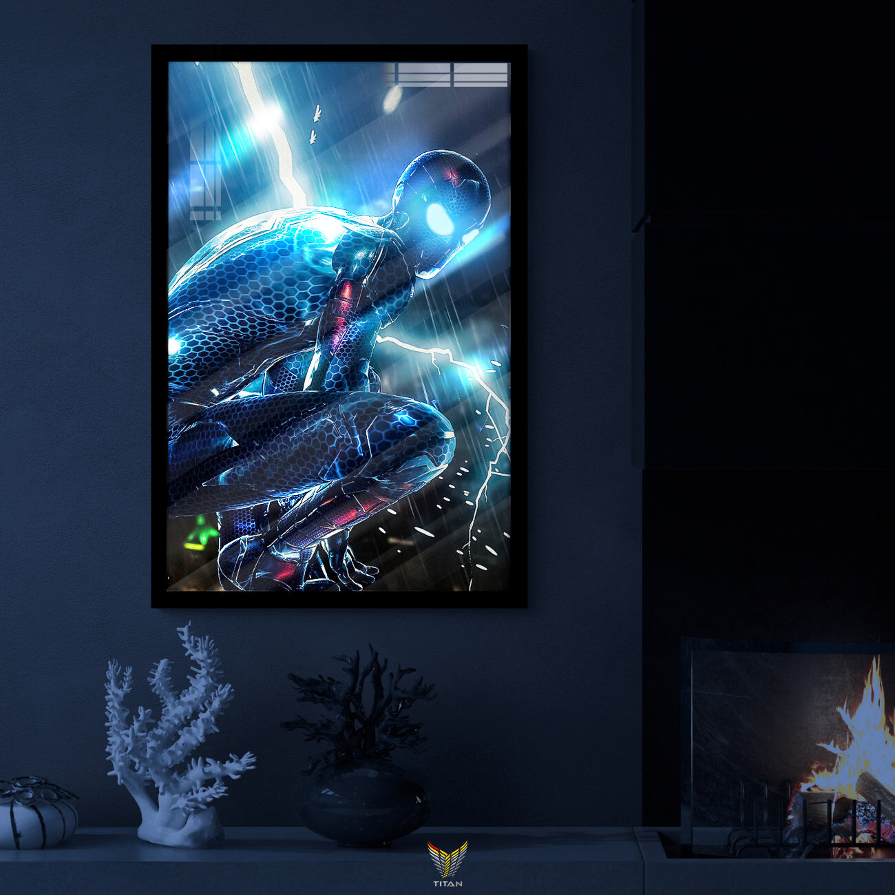 Tranh Decor Treo Tường Led Điểm Marvel LTG.MV0040