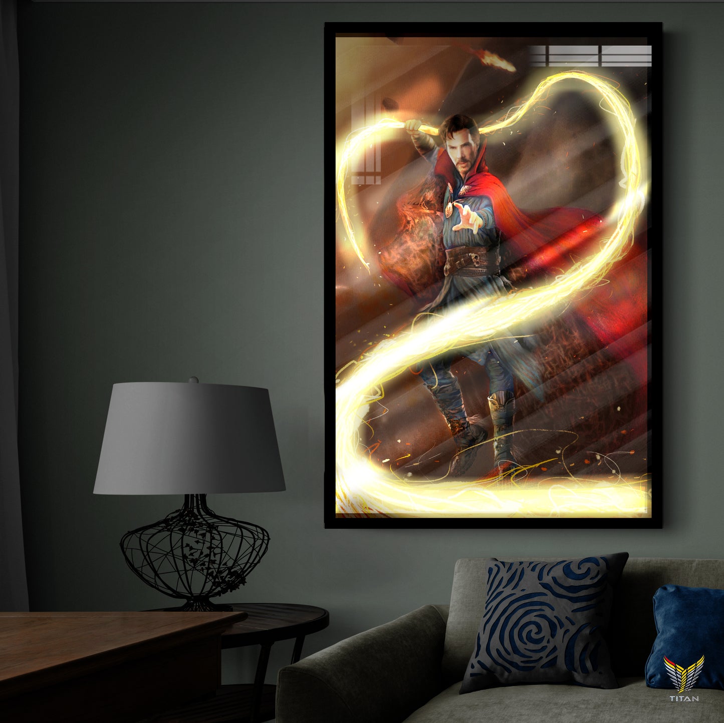 Tranh Decor Treo Tường Led Điểm Marvel LTG.MV0041