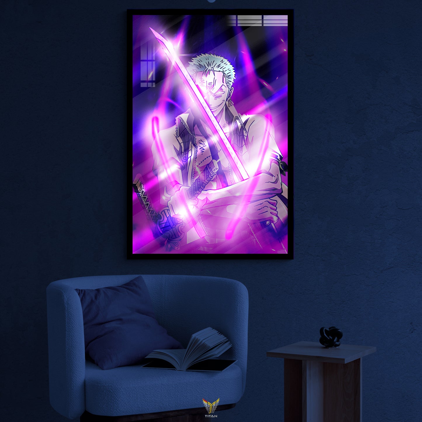 Tranh Anime Treo Tường Led Điểm One Piece LTG.OP0030