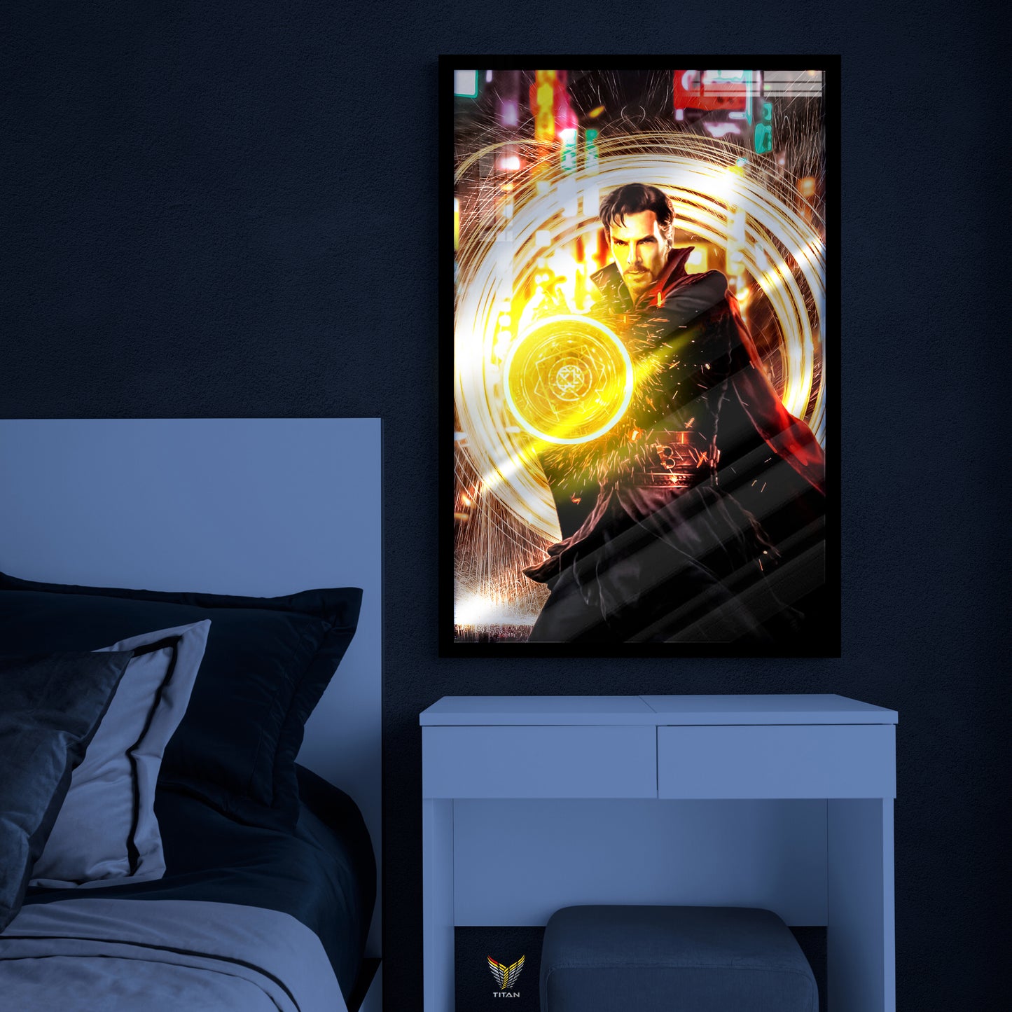 Tranh Decor Treo Tường Led Điểm Marvel LTG.MV0033