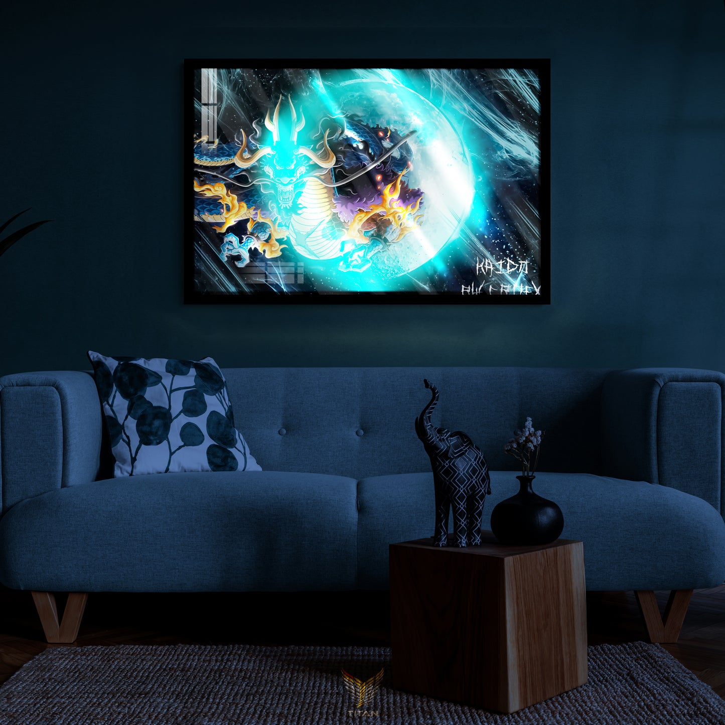 Tranh Anime Treo Tường Led Điểm One Piece LTG.OP0023