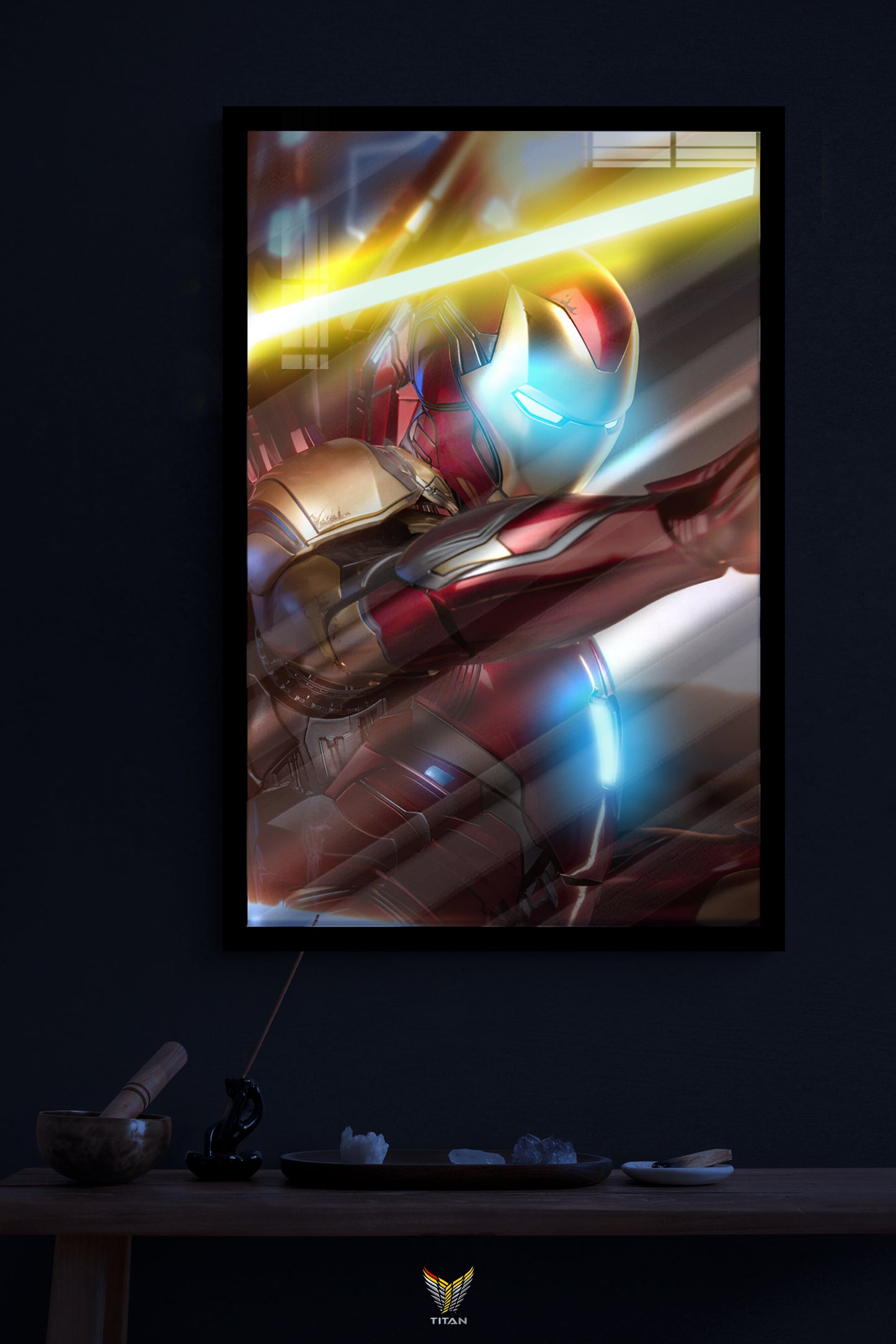 Tranh Decor Treo Tường Led Điểm Marvel LTG.MV0034