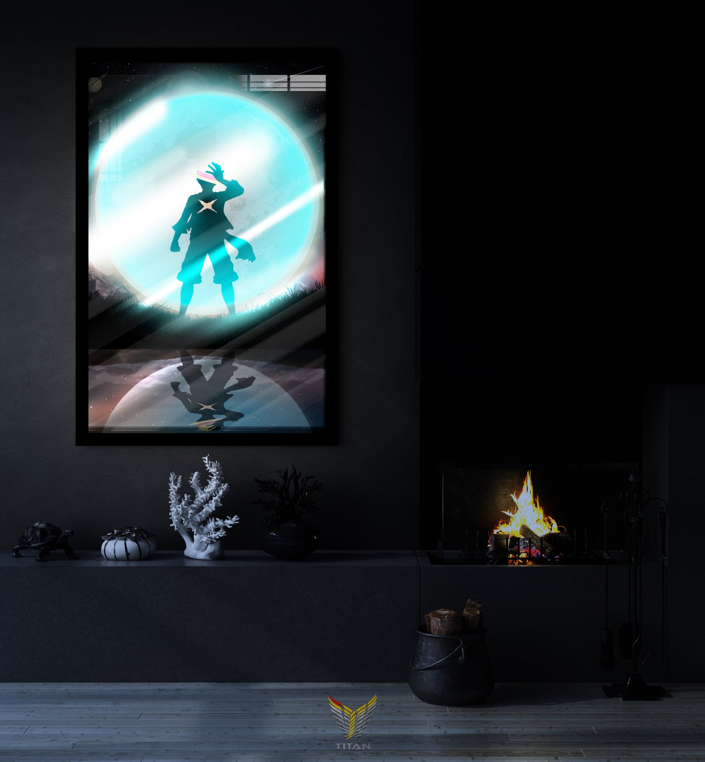 Tranh Anime Treo Tường Led Điểm One Piece LTG.OP0024