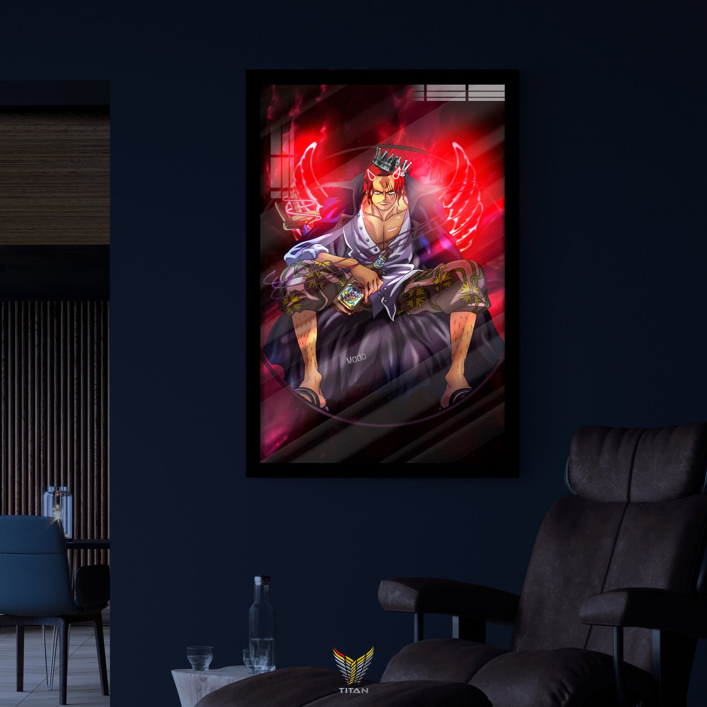 Tranh Anime Treo Tường Led Điểm One Piece LTG.OP0025