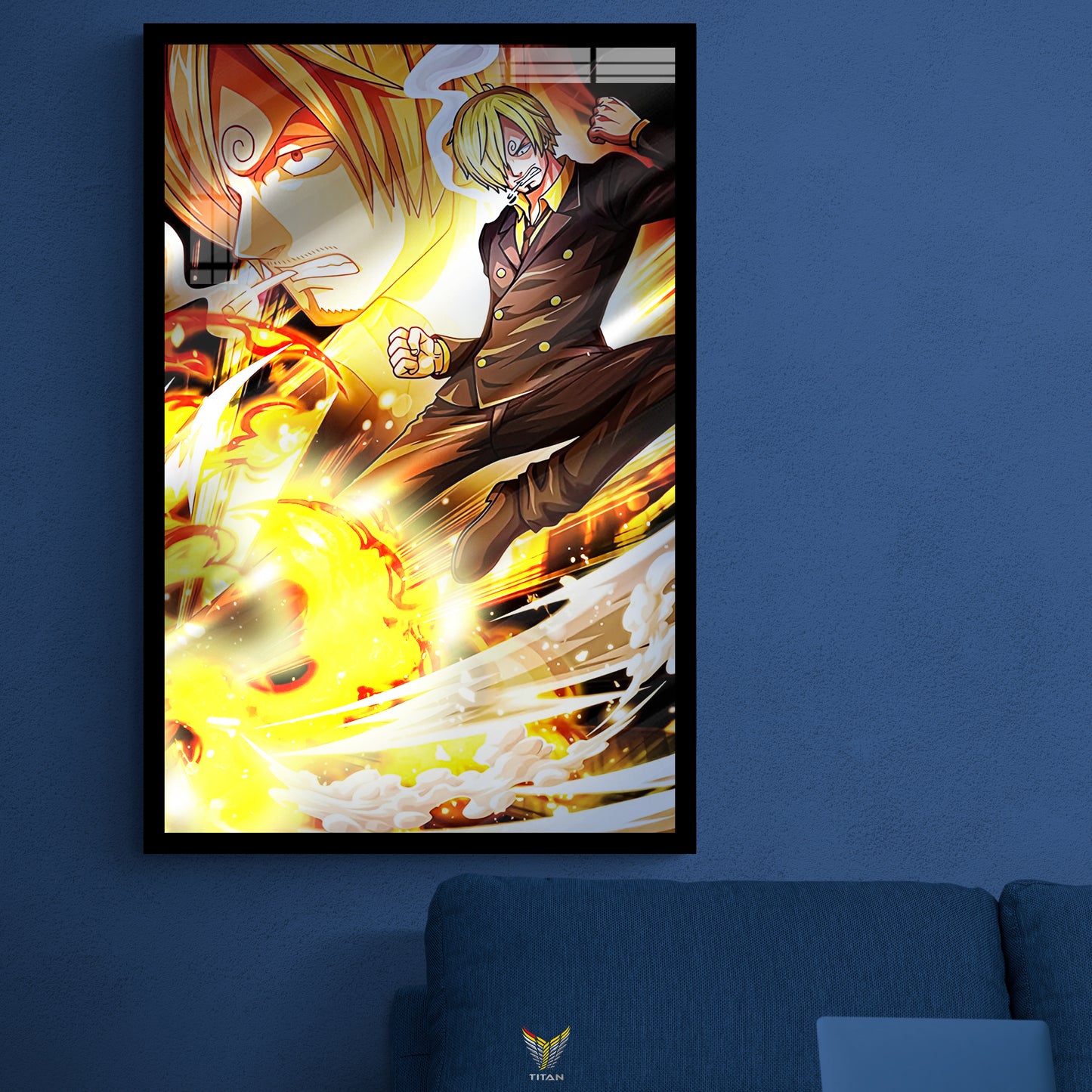 Tranh Anime Treo Tường Led Điểm One Piece LTG.OP0035
