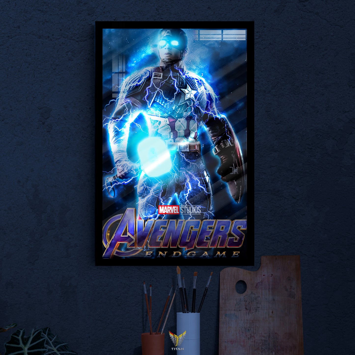 Tranh Decor Treo Tường Led Điểm Marvel LTG.MV0036